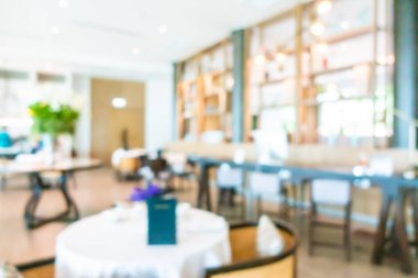 Soyut bulanıklık ve defocused açık büfe restoran ve kahve dükkanı CA