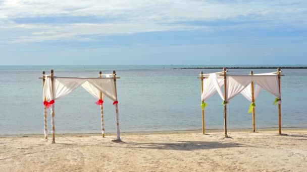 Imágenes Tranquilas Hermoso Mar Ondulado — Vídeo de stock