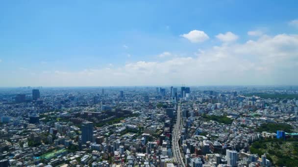 Imagens Cênicas Moderna Megalópole Cidade Asiática — Vídeo de Stock