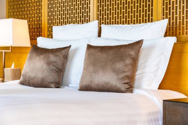 Yatak odası iç yatak dekorasyonu güzel fil havlusu