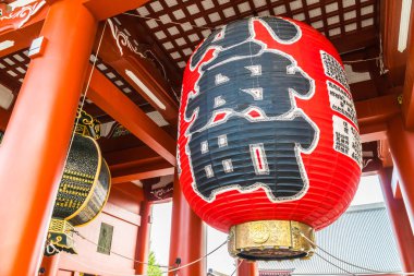 Güzel mimari Sensoji tapınağı inşa ünlü pla olduğunu