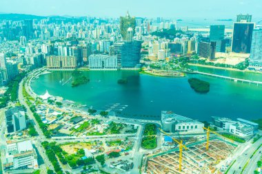 Bina Cityscape Macau güzel mimari