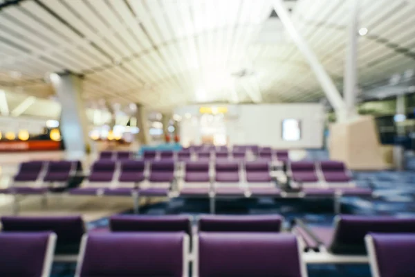 Résumé intérieur flou et déconcentré du terminal de l'aéroport — Photo