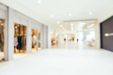 Soyut bulanıklık ve ufuk lüks alışveriş merkezi bölümü s