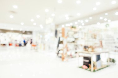 Soyut bulanıklık ve alışveriş merkezinde, ufuk alışveriş merkezi