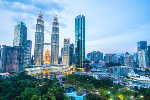 Kuala lumpur sk dış şehirde bina güzel mimari — Stok fotoğraf