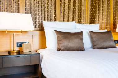 Yatak odası iç yatak dekorasyonu güzel fil havlusu