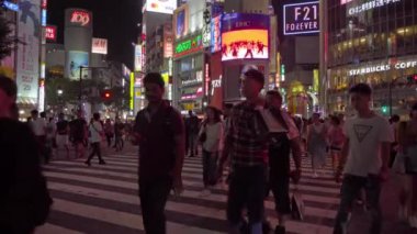 Modern megalopolis Asya şehrinin manzaralı görüntüleri