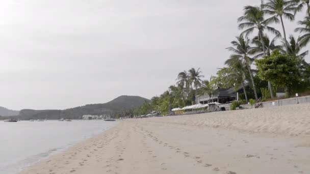 Imágenes Tranquilas Hermoso Mar Ondulado — Vídeos de Stock