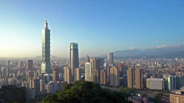 Imagens Cênicas Moderna Megalópole Cidade Asiática — Vídeo de Stock