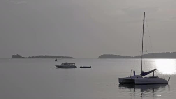 Images Tranquilles Belle Mer Ondulée — Video