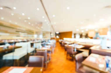 Soyut bulanıklık ve ufuk kahvaltı büfesi otel restoranı