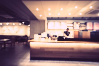 Soyut bulanıklık ve ufuk restoran ve kafe Cafe Inte