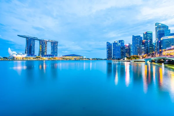 Singapore, 20 gen 2019: Bellissimo edificio architettonico skyscra — Foto Stock