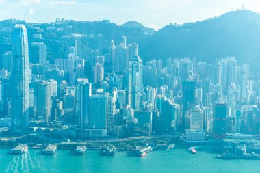Hong Kong dış cityscape bina güzel mimari 