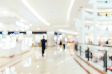 Soyut bulanıklık ve ufuk alışveriş merkezi mağazası