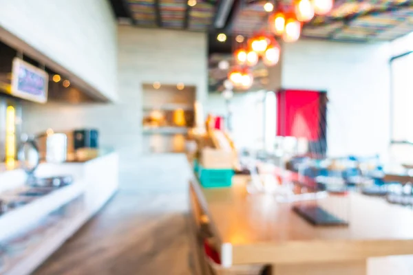 Absztrakt blur és defocused kávézó és étterem belső — Stock Fotó