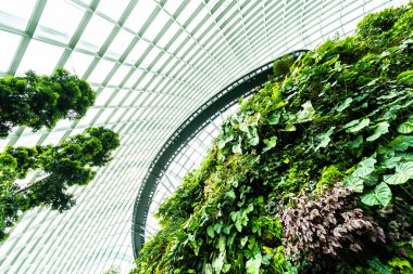 Çiçek kubbe Bahçesi ve greenhous bina güzel mimari