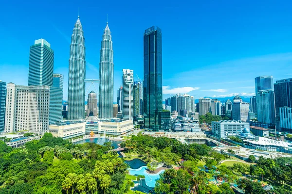 Vacker arkitektur byggnad exteriör i Kuala Lumpur city i — Stockfoto