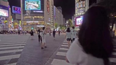 Modern megalopolis Asya şehrinin manzaralı görüntüleri