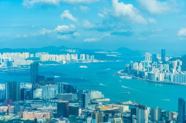 Hong Kong dış cityscape bina güzel mimari 