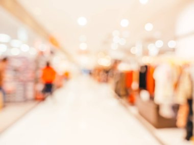 Soyut bulanıklık ve ufuk alışveriş merkezi mağazası