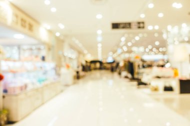 Soyut bulanıklık ve alışveriş merkezinde, ufuk alışveriş merkezi