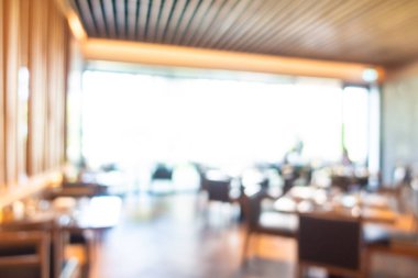 Soyut bulanıklık ve ufuk kafe Cafe ve büfe restaura