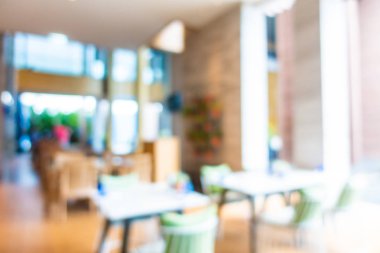 Soyut bulanıklık ve ufuk kafe ve Restoran iç