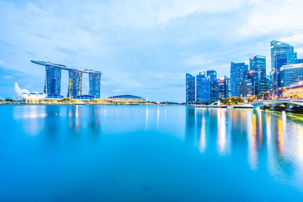 Singapore, 20 Jan 2019: vacker arkitektur bygga skyscra — Stockfoto