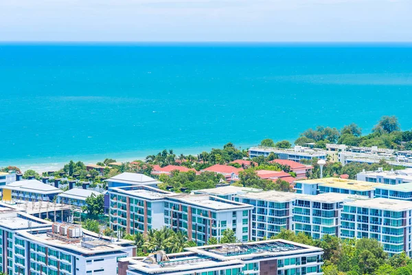 Bellissimo paesaggio esterno e paesaggio urbano di hua hin — Foto Stock