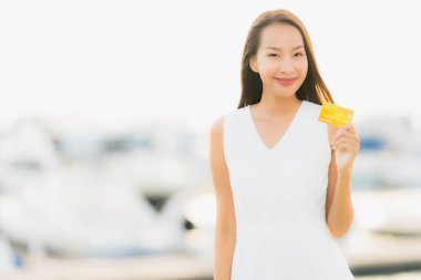 Relax asian eğlence genç gülümsemek güzel kadın mutlu portre