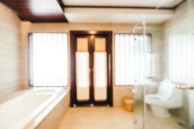 Soyut bulanıklık ve ufuk tuvalet ve banyo