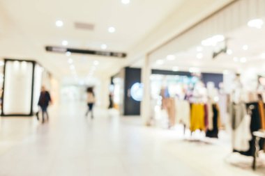 Soyut bulanıklık ve ufuk lüks alışveriş merkezi bölümü s