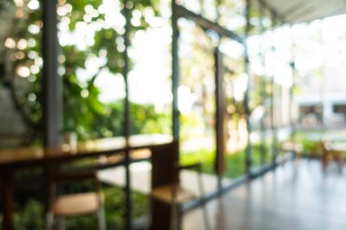 Soyut bulanıklık ve ufuk kafe Cafe ve büfe restaura