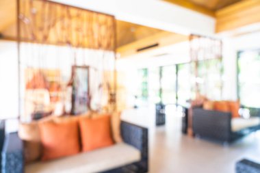 Soyut Blur otel lobi ve oda iç salon