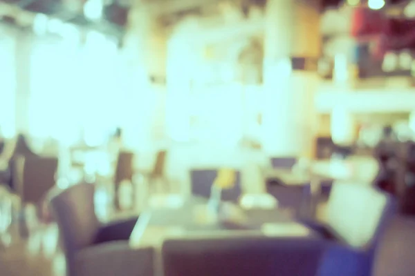 Soyut bulanıklık ve bulanık kahve dükkanı Cafe ve restoran interi — Stok fotoğraf