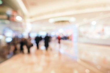 Soyut bulanıklık alışveriş merkezi mağazası iç