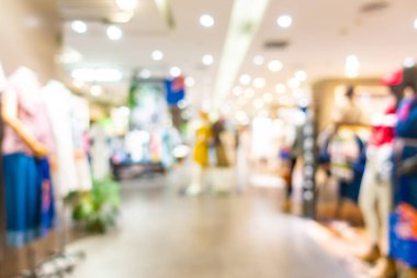 Soyut bulanıklık ve defocused güzel lüks alışveriş merkezi