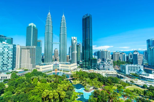 Vacker arkitektur byggnad exteriör i Kuala Lumpur city i — Stockfoto