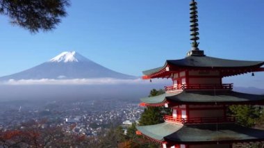 güzel dağ Fuji, Japonya doğal görüntüleri