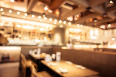 soyut bulanık kahve dükkanı iç mimarisi