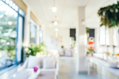 Soyut bulanıklık ve ufuk restoran ve kafe Cafe Inte