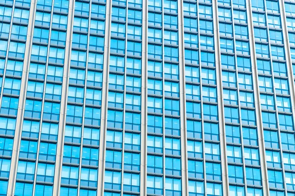 Gyönyörű építészeti irodaház felhőkarcoló és ablak gl — Stock Fotó