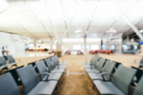 Sfocatura astratta e interni del terminal aeroportuale sfocati — Foto Stock
