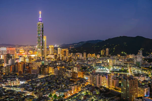 Taipei şehrinin güzel mimarisi — Stok fotoğraf