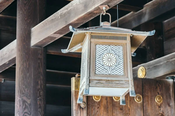 Old vintage Lantern decoration at Temple in Japan — Stock Photo, Image