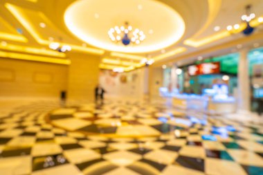 Soyut bulanıklık ve ufuk alışveriş merkezi mağazası