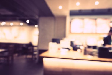 Soyut bulanıklık ve ufuk restoran ve kafe Cafe Inte