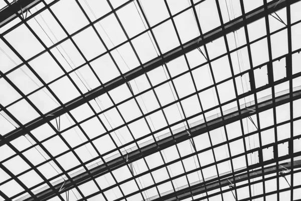 Abstrakte Glasfenster Dach Architektur außen — Stockfoto